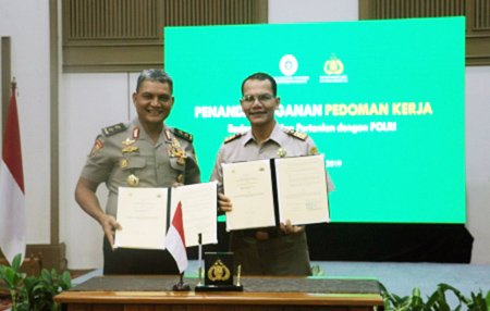 Polri Dukung Barantan untuk Penegakan Hukum Karantina Pertanian